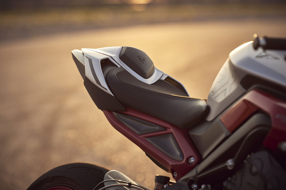 2026 Triumph Street Triple 765 RX seat 2026 Triumph Street Triple 765 RX seat