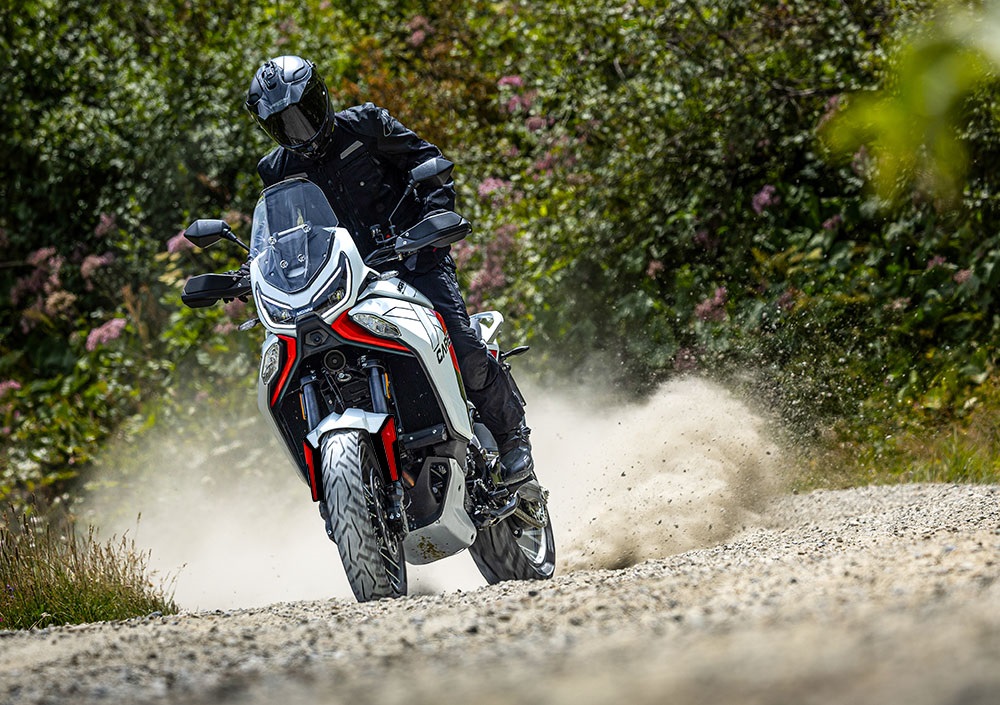 2027 Moto Morini X-Cape 1200 action