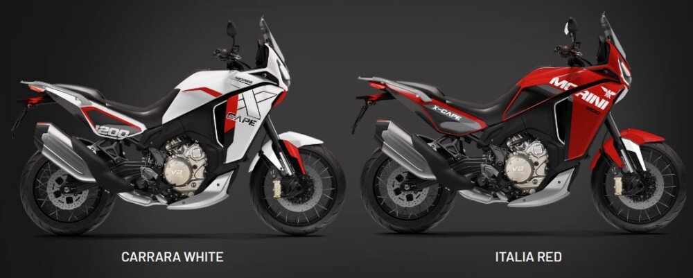 2027 Moto Morini X-Cape 1200 colorways