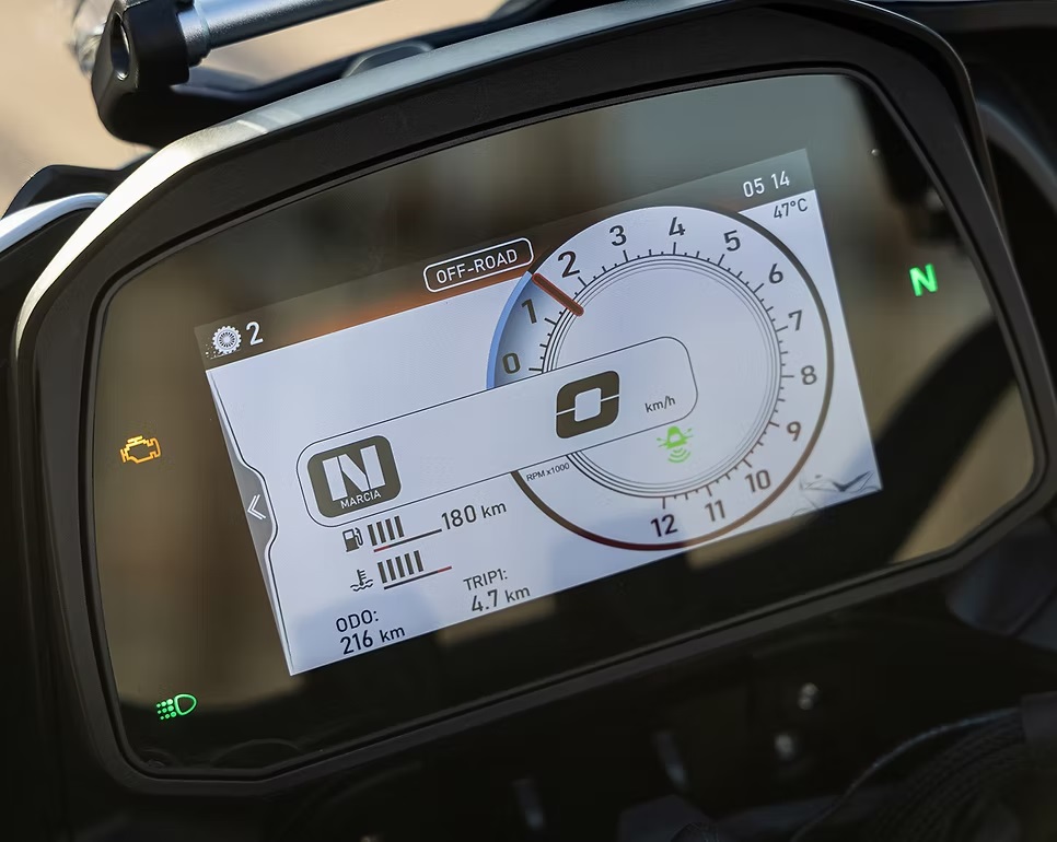 2027 Moto Morini X-Cape 1200 dash