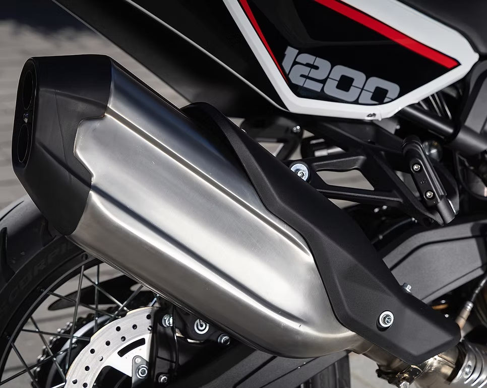 2027 Moto Morini X-Cape 1200 exhaust