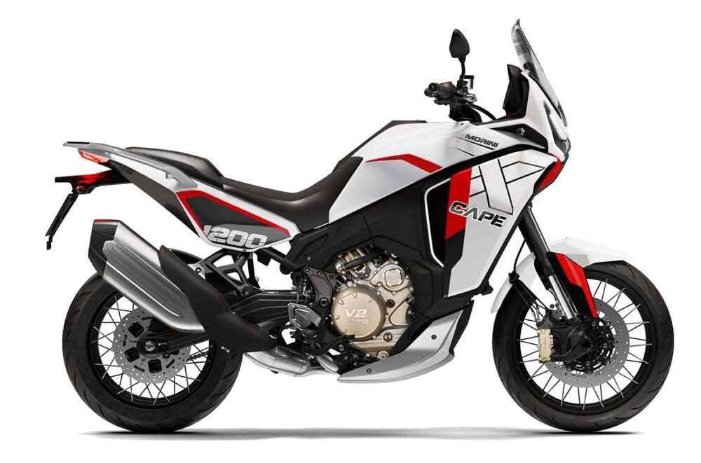 2027 Moto Morini X-Cape 1200 in Carrara White