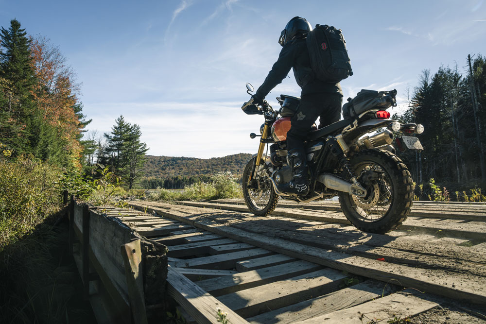 Triumph Motorcycles America and Backcountry Discovery Routes - Adirondacks BDR-X Adventure Route