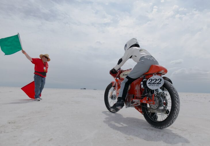 Bonneville Land Speed Racer. Photo by Liam Rathgeber