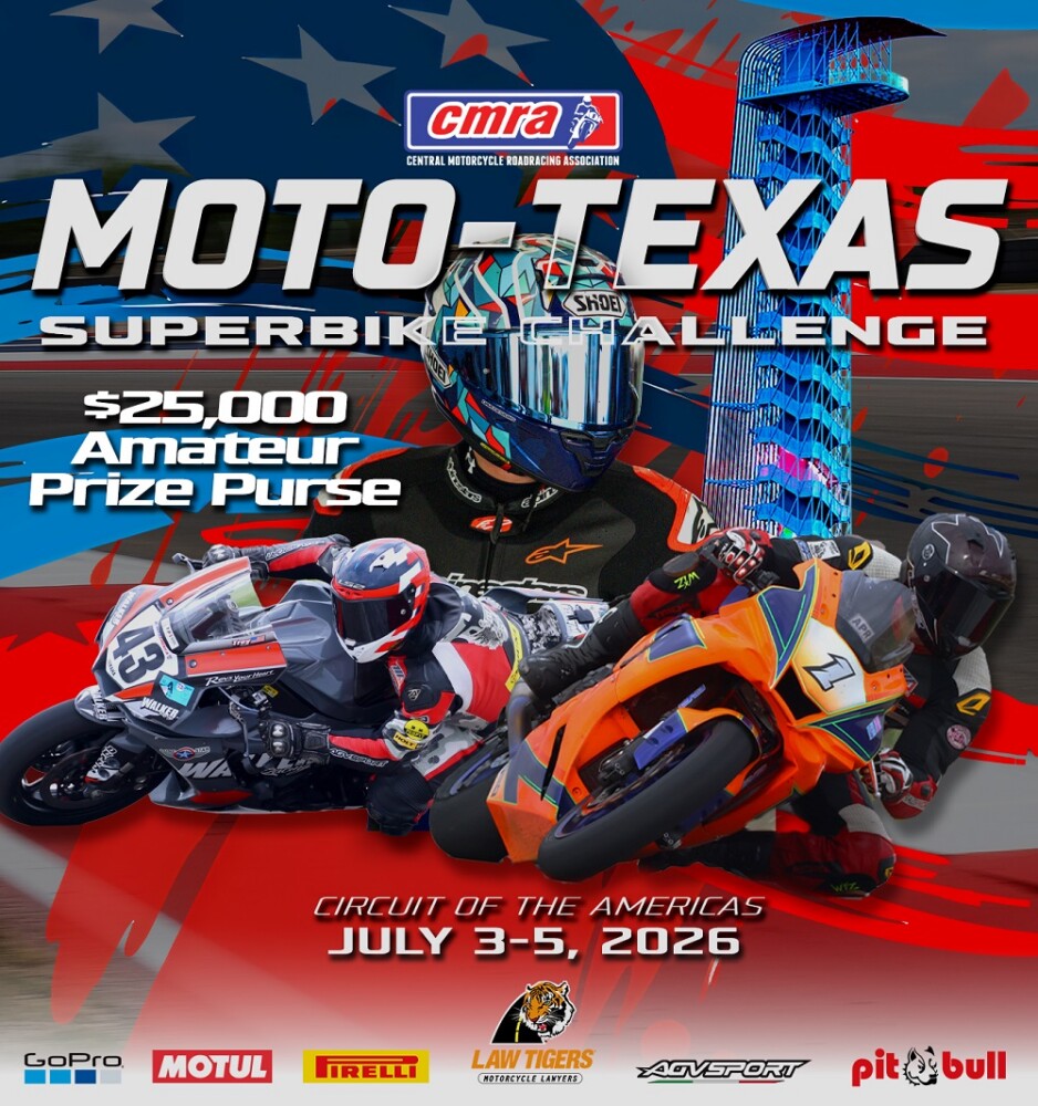 CMRA Inaugural Moto-Texas Superbike Challenge COTA