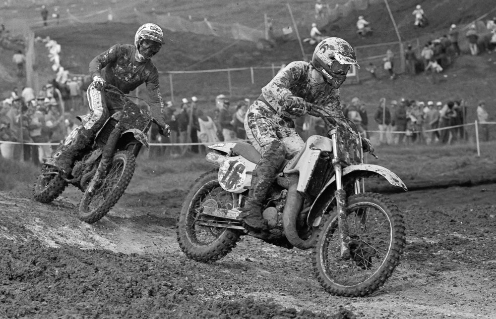 Cycle News Archives Column Warren Reid (16) at Hangtown in 1982