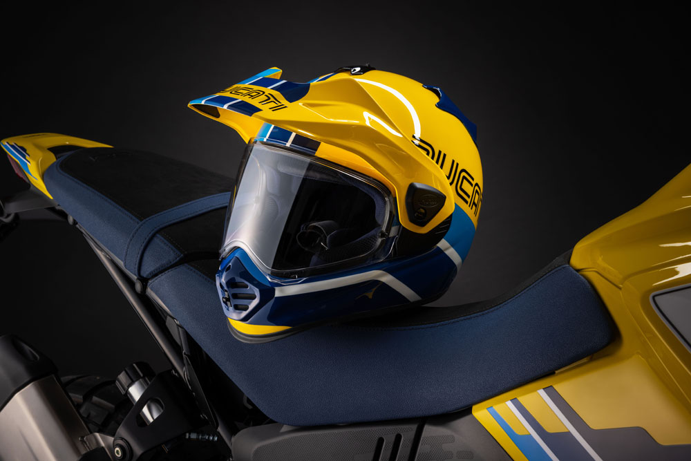 Ducati DesertX 100 helmet