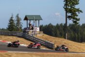 MotoAmerica Superbikes at Ridge Motorsports Park event.