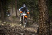 Motorcycle trail rider