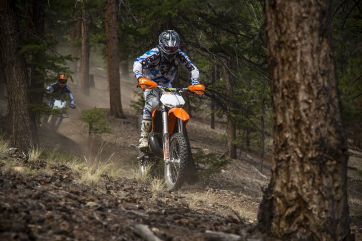 Motorcycle trail rider