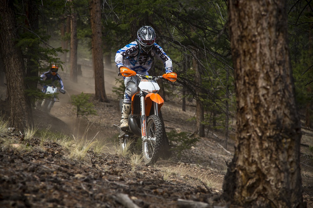 Motorcycle trail rider