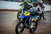 Tom Drane at start of Nashville Short Track. Photo Hunter Scott for AMA Pro Racing