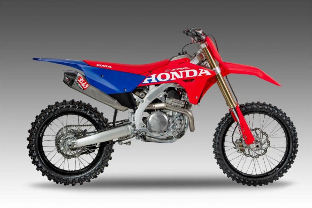 Yoshimura RS-12evo Titanium System for 2027 Honda CRF450R & CRF450RX