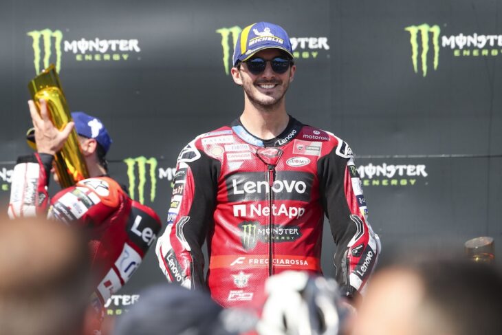 Francesco Bagnaia joins Aprilia Racing from 2027 Pecco to partner close friend Marco Bezzecchi on a four-year deal.