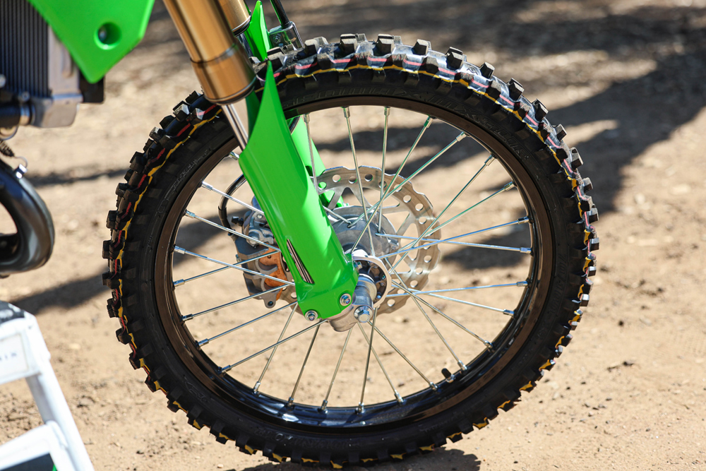 2026 Kawasaki KX112 front wheel 2026 Kawasaki KX112 front wheel