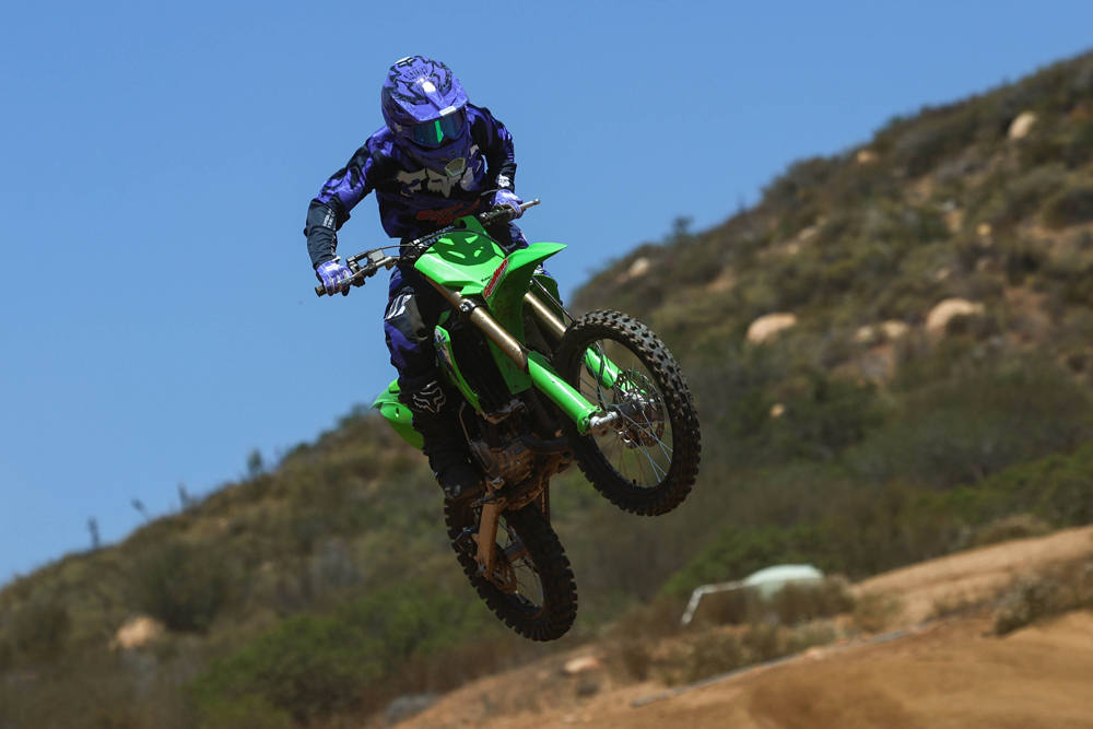 2026 Kawasaki KX112 jumping 2026 Kawasaki KX112 jumping