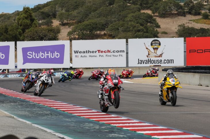 2026 Laguna Seca MotoAmerica ResultsThe halfway point of the season is reached as MotoAmerica descends on Laguna Seca. 