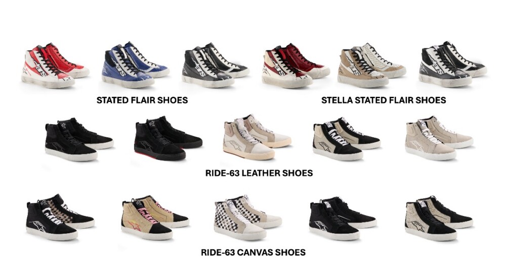 Alpinestars Spring 2026 Contemporary Collection riding shoes