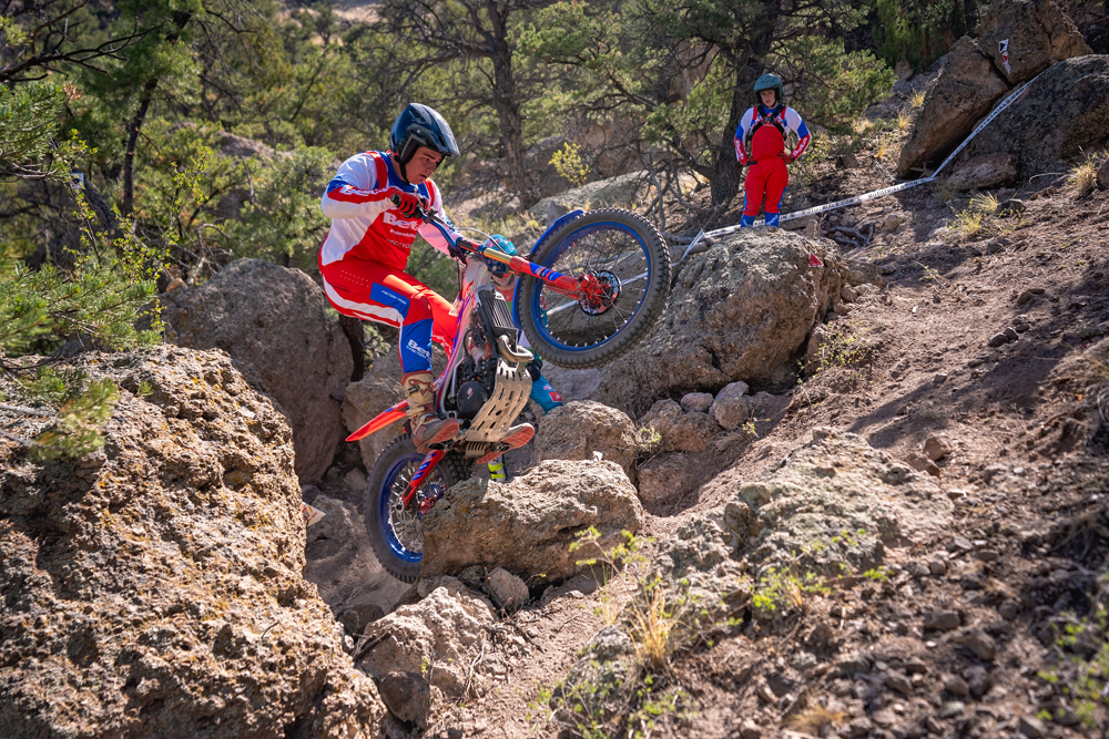 Cole Cullins at 2026 Turkey Rock MotoTrials