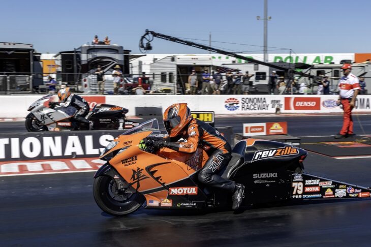 Gaige Herrera and Richard Gadson 2026 NHRA PSM All-Star Callout
