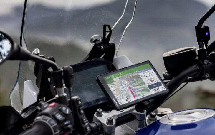 Garmin zumo XT3 GPS Device installed