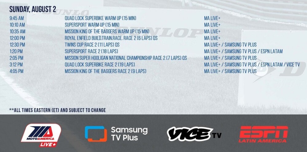 How to watch MotoAmerica Mid-Ohio