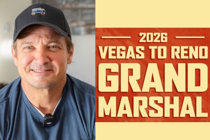 Jeremy Renner Grand Marshal of Casey Folks Vegas to Reno