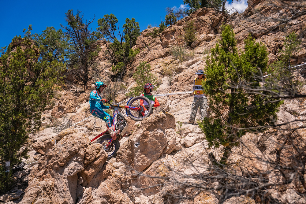 Josh Roper at 2026 Turkey Rock MotoTrials