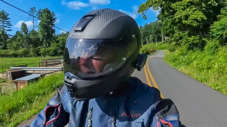 Klim GT1 Expedition modular helmet front view