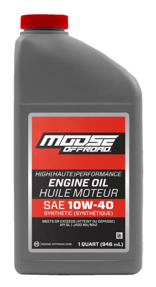 Moose Off-Road 10W-40 Full Synthetic Oil