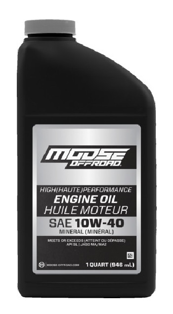 Moose Off-Road 10W-40 Mineral Oil