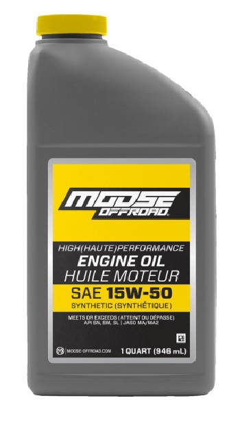 Moose Off-Road 10W-50 Full Synthetic Oil