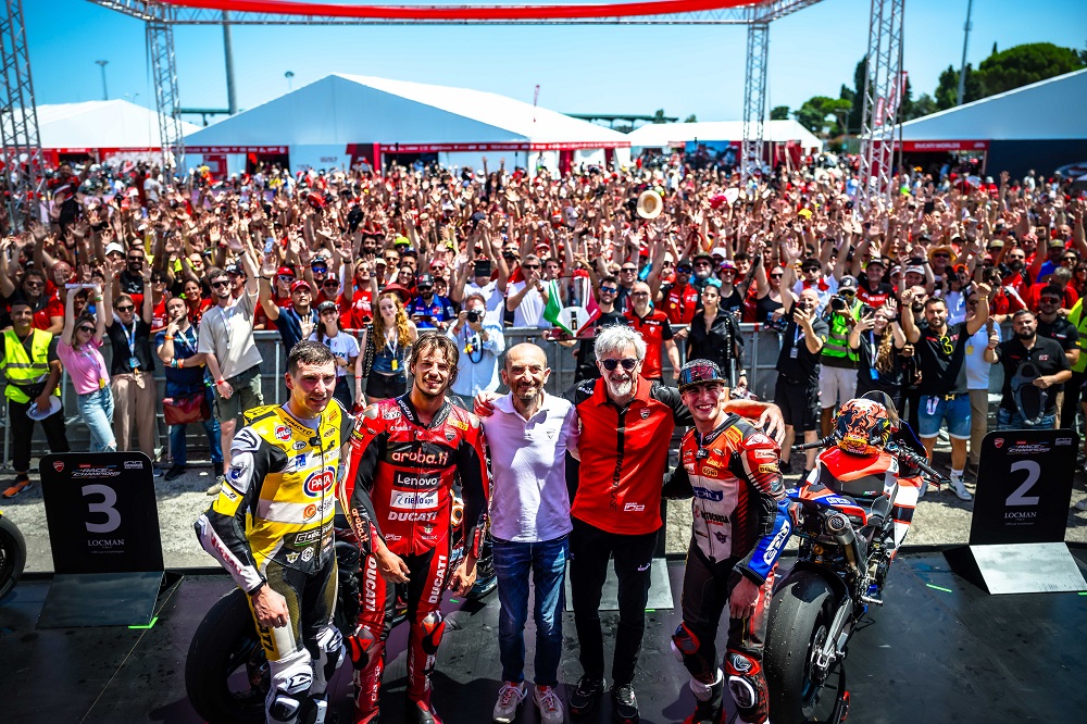 Podio 2026 Lenovo Race of Champions