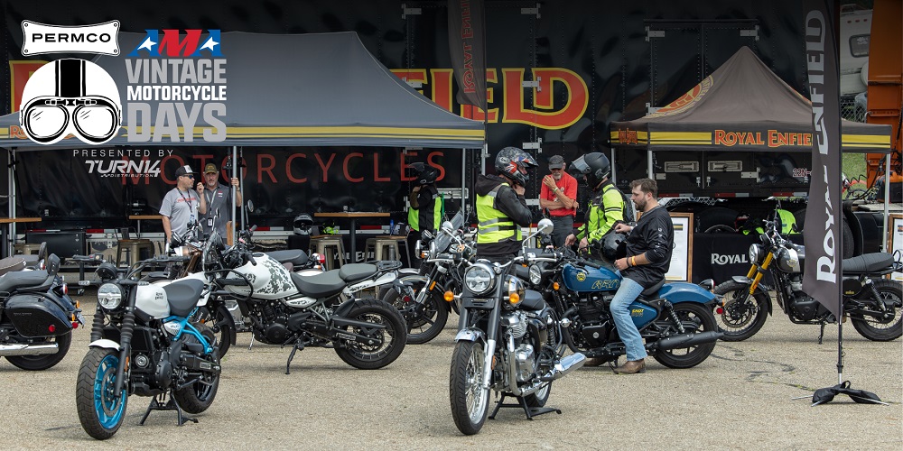 Royal Enfield Supports AMA Vintage Motorcycle Days