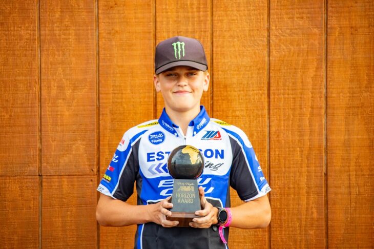 Sam Drane 2026 Nicky Hayden AMA Road Race Horizon Award winner