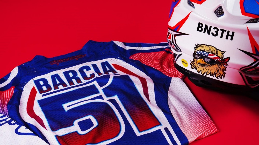 Troy Lee Designs Red Bull Ducati Factory Racing Justin Barcia's Race kit
