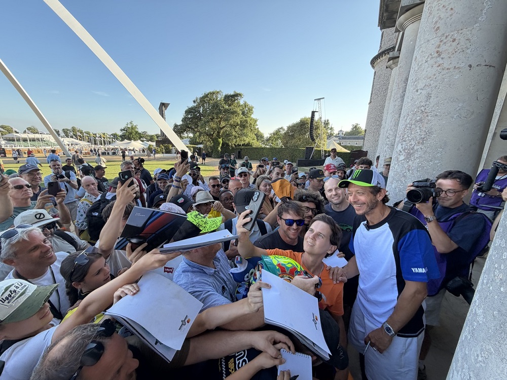 Valentino Rossi Stars at 2026 Goodwood Festival of Speed