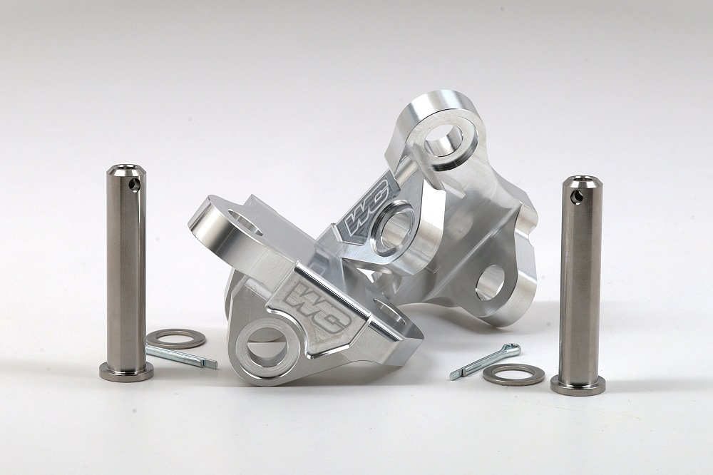 Works Connection YZ125 YZ250 Footpeg Mount hardware