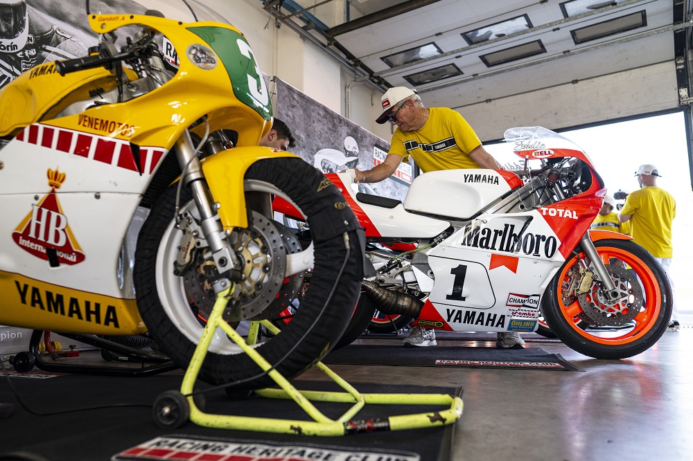 Yamaha Racing Heritage Club at Misano