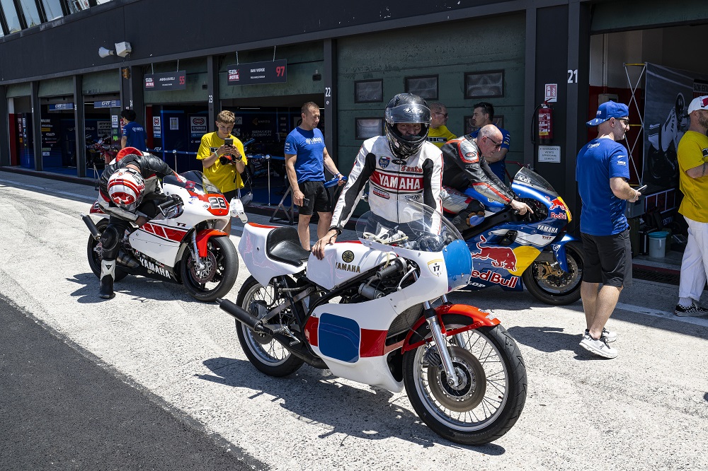 Yamaha Racing Heritage Club at Misano