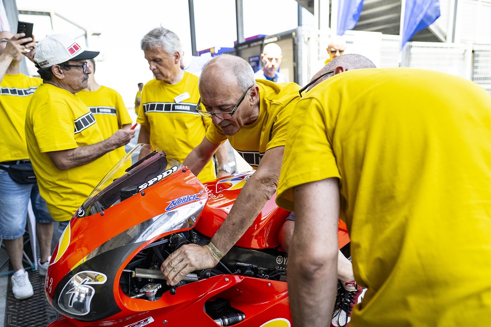 Yamaha Racing Heritage Club at Misano