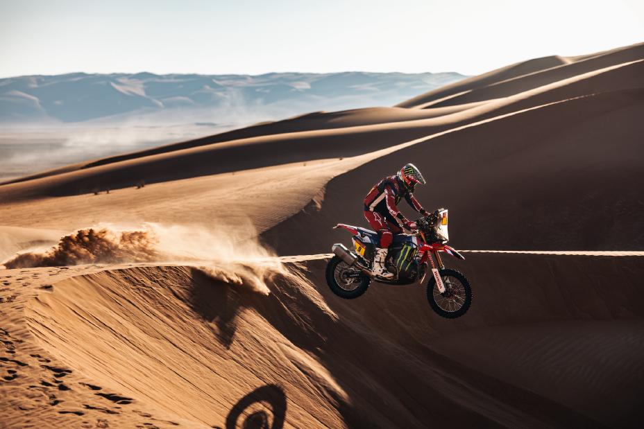 2020 Ricky Brabec CRF450R Dakar Rally bike