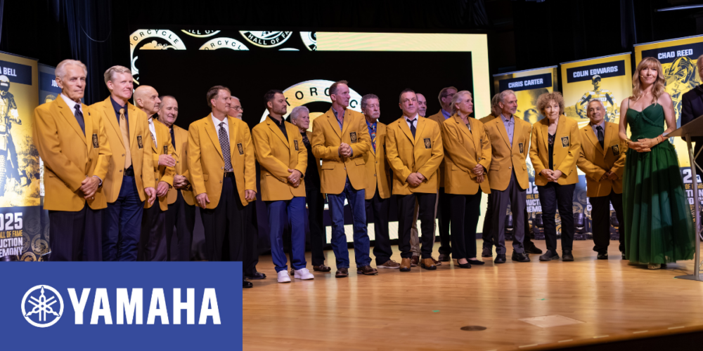 2025 AMA Motorcycle Hall of Fame Induction Ceremony. Photo by Willy Browning 2025 AMA Motorcycle Hall of Fame Induction Ceremony. Photo by Willy Browning