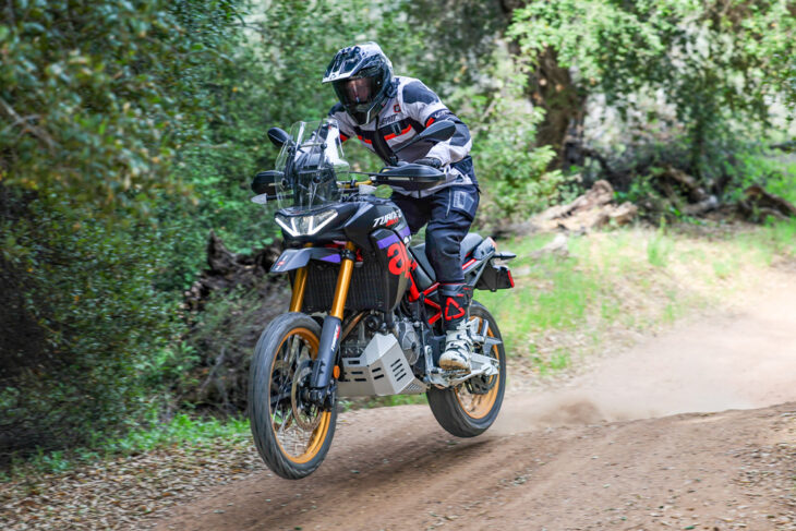 2026 Aprilia Tuareg 660 Rally action
