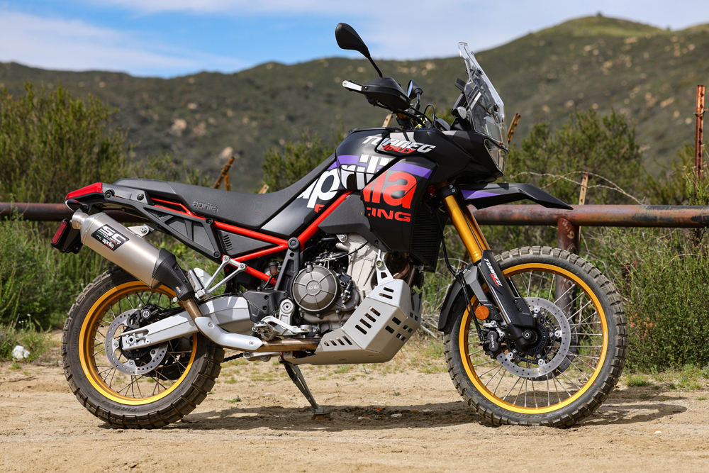2026 Aprilia Tuareg 660 Rally right side 2026 Aprilia Tuareg 660 Rally right side