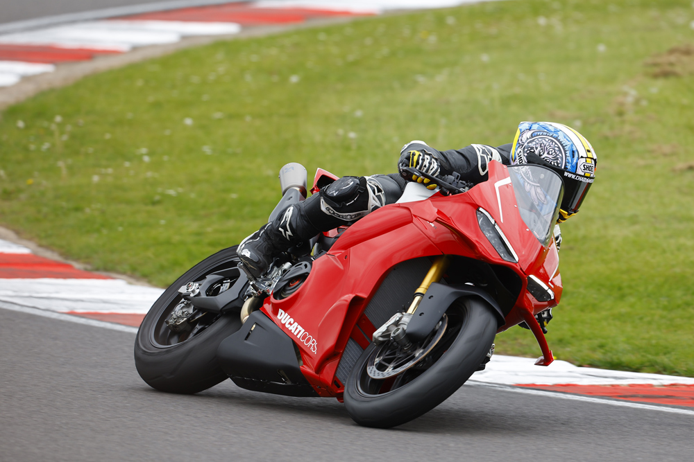 2026 Ducati Panigale V4 R cornering