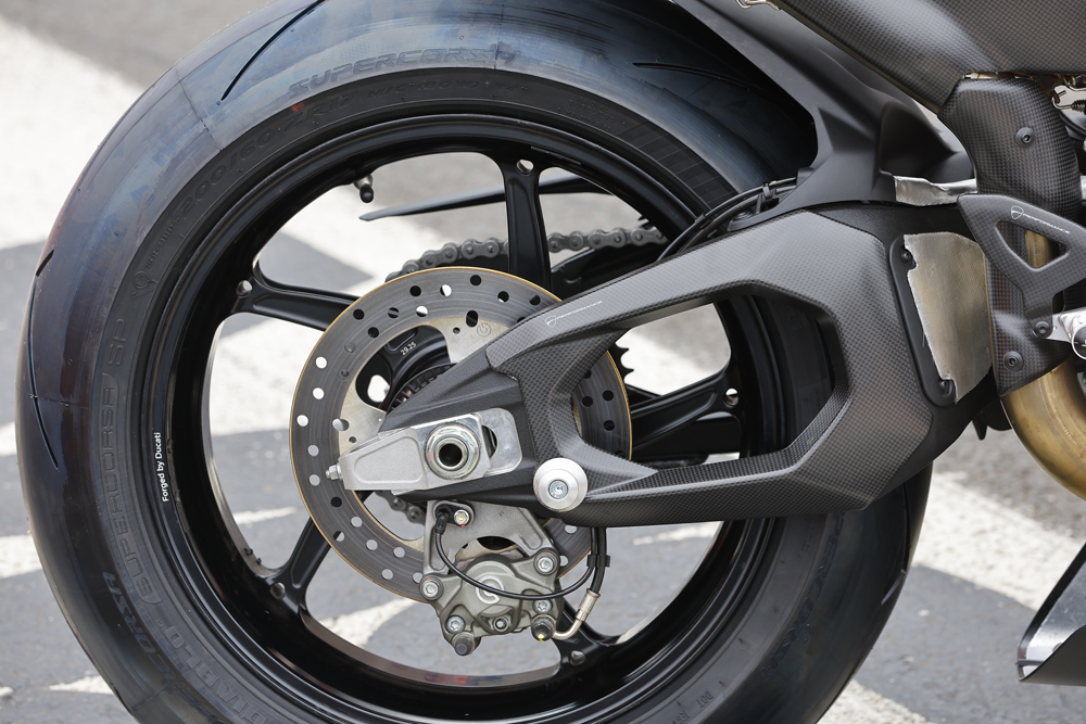 2026 Ducati Panigale V4 R swingarm