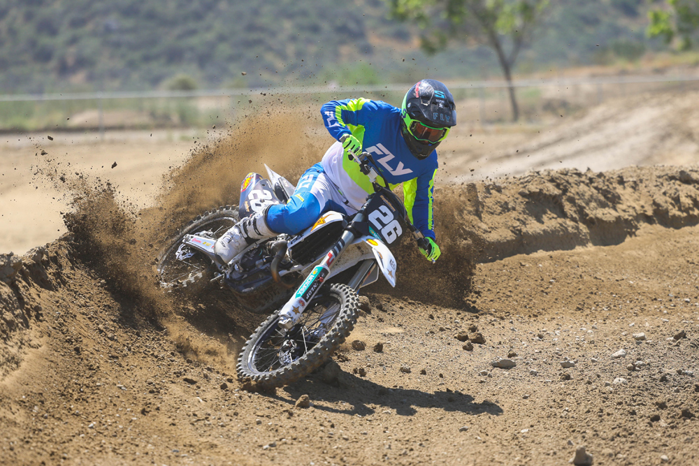 2026 Husqvarna FC 250 Factory Edition action 2026 Husqvarna FC 250 Factory Edition action