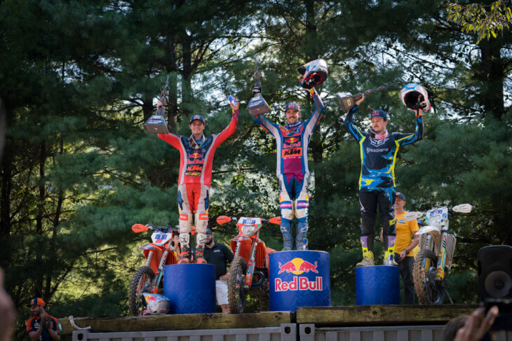 2026 Red Bull Tennessee Knockout podium. Photo by Christian Pondella