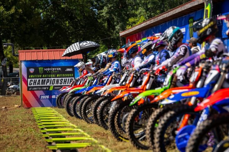 AMA Amateur National Motocross Championship start gate